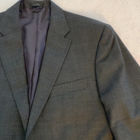 Gray&Black Suit Jacket - Picture 4 of 7